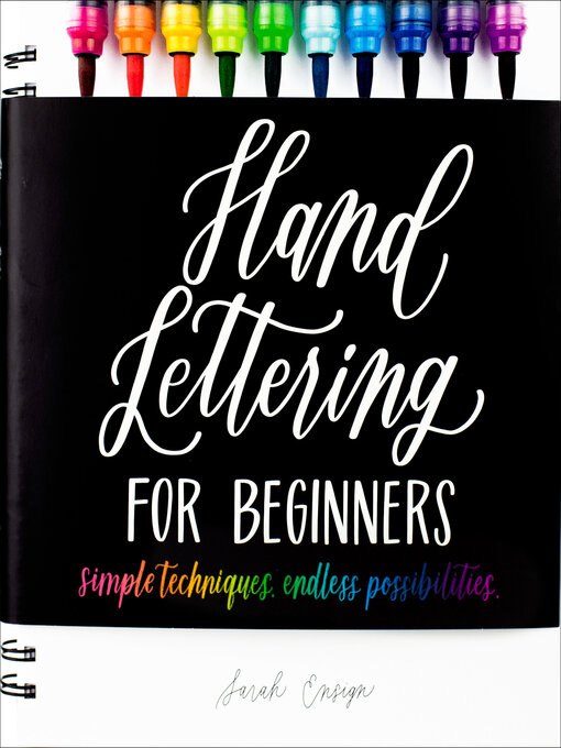 Title details for Hand Lettering for Beginners by Sarah Ensign - Available